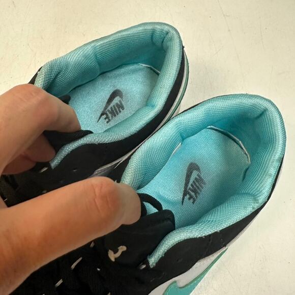 VERY GOOD Nike Air Jordan 1 Low Island Green Teal Tiffany Blue Streetwear US 9.5 main image 5